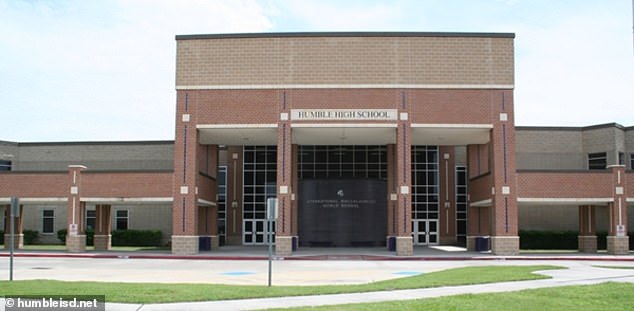 The incident took place Wednesday afternoon at Humble High School, which is located on the outskirts of Houston.