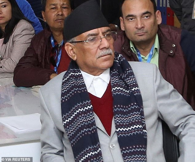 Nepalese Prime Minister Pushpa Kamal Dahal said he was 