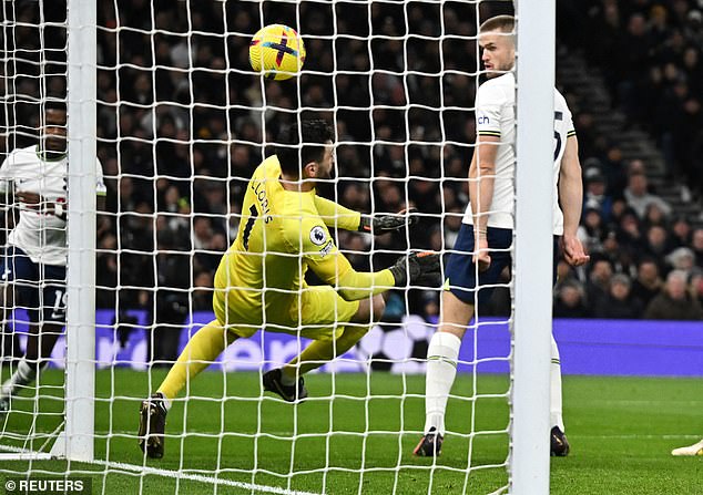 Spurs goalkeeper Lloris flicked a Bukayo Saka cross into his own net after 14 minutes.