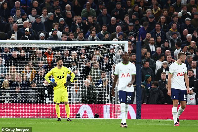 Lloris had another day to forget when Tottenham were beaten 2-0 in the North London derby