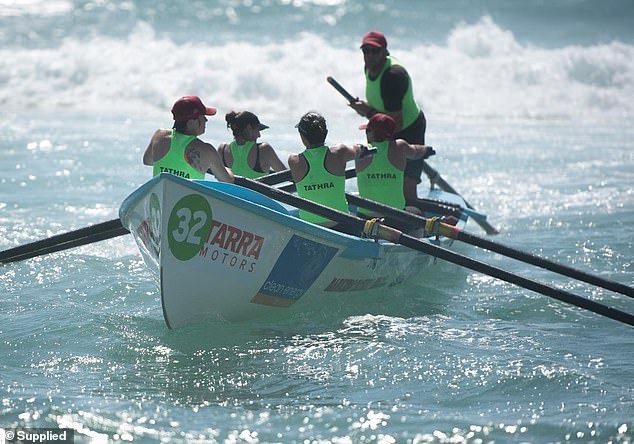 Her teammate Kate Whitton told Daily Mail Australia that the sweep was thrown into the water before the boat was tossed by a wave that hit Vesna.