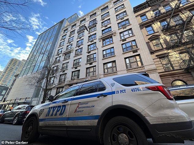 The teenager, who has not yet been identified, jumped to her death from the eighth floor of an East 82nd Street apartment building at around 12:54 p.m.