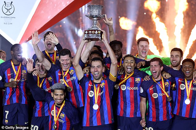 Barcelona beat Real Madrid 3-1 on Sunday night to secure victory in the Spanish Super Cup