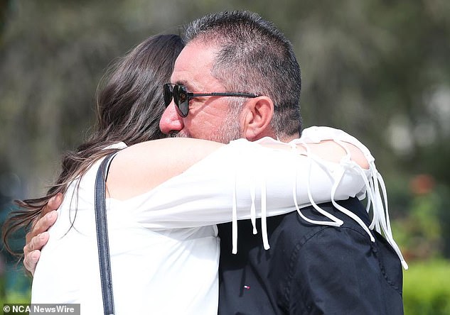 Mourners began gathering at St John The Beloved Church in Mt Druitt, Sydney, at 10:30am on Monday for the Vanessa Tadros service.