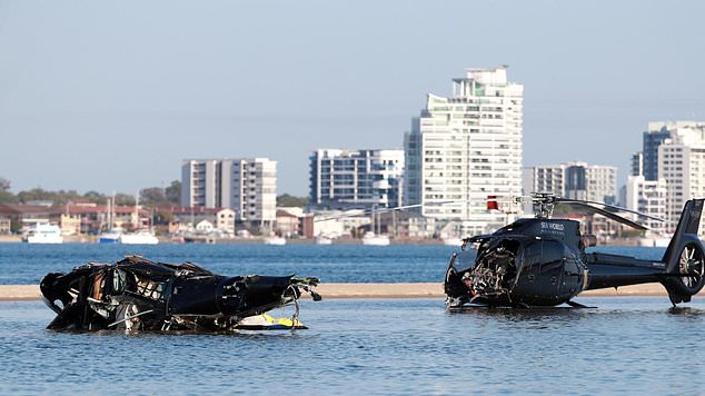 Chief helicopter pilot Ashley Jenkinson and newlyweds Ron and Diane Hughes, on their honeymoon from the UK, also died in the crash.