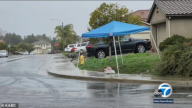 Deputy Calhoun was killed Friday in an encounter with a domestic violence suspect in the unincorporated community of Lakeland Village, which borders the city of Lake Elsinore.