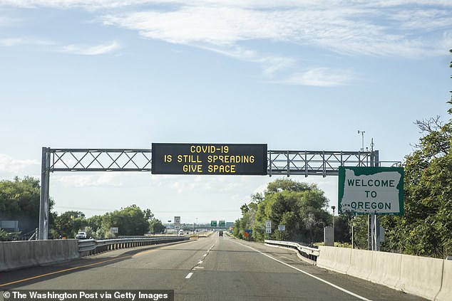 The Idaho-Oregon border (pictured) would move west if the bill passes.