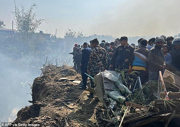 It is reported that 44 bodies have been recovered from the wreckage of the plane.