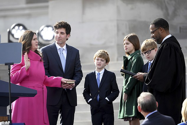 The former White House employee is the first woman to be governor of the state