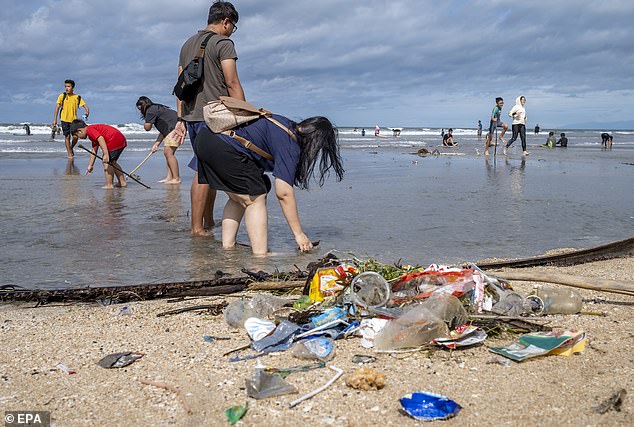 In December and January, the entire east coast of Bali is awash in rubbish, and only a small army of dedicated volunteers fight to keep it clean.