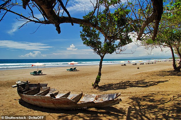 Bali's beaches are not always virgin, and in summer they are far from that