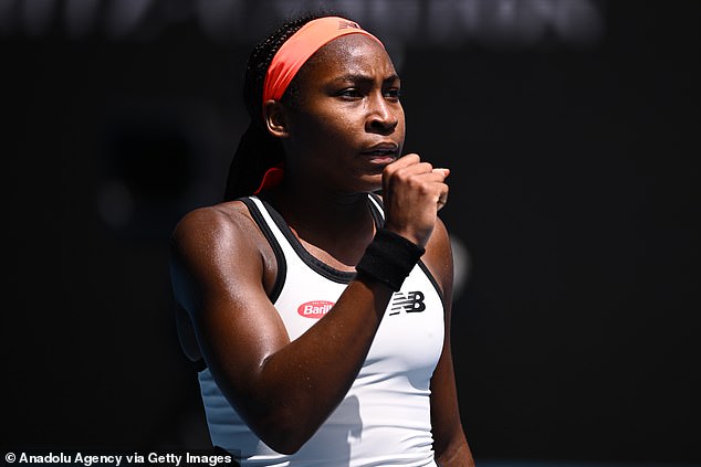 Gauff has now established a delicious second-round tie against Britain's Emma Raducanu