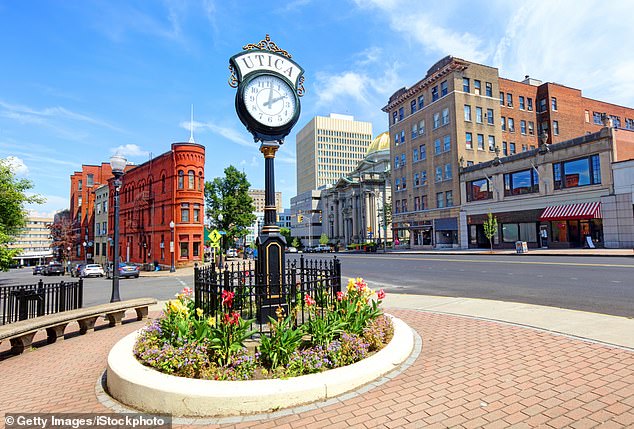 Utica, New York, is famous for its history as a center of industry and immigration, particularly its role in the development of the American textile industry in the 19th century.