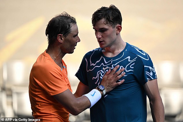 Nadal and Draper speak after their match, in which the Grand Slam icon was challenged at times.