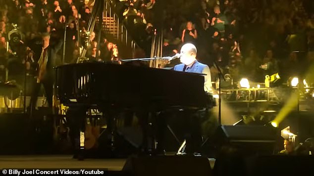 The best: 'He was a musician that I always loved.  He was the best.  Jeff Beck just recently passed away,' Joel said to applause in a video of the show (via Billy Joel Concert Video).