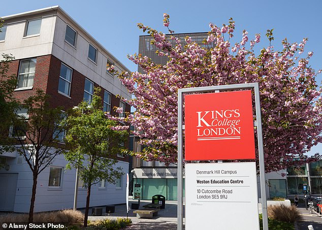 Dr Mian, from Sutton, was working on the university's Denmark Hill campus in south London when he first ran into trouble, court documents reveal. [File image]