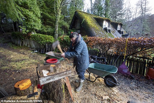 Stuart said: 'I have always been an inventor and a designer.  People think I'm smart because I do original things, but they haven't tried.  I'll be 90 in less than two weeks, but I feel like a teenager.  Work is the best therapy'