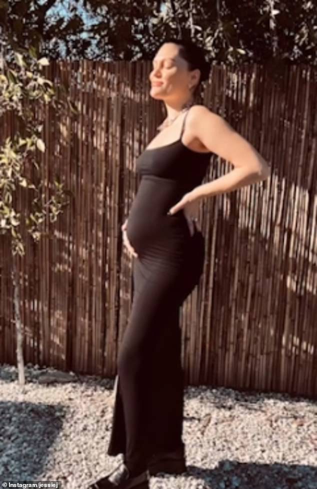 'Pregnancy isn't a competition': It comes after Jessie gave a candid look at her own pregnancy and insisted it's 'not a competition'