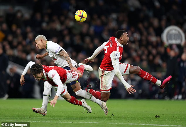 After a dominant first half display, Arsenal were forced to weather a second half storm from the hosts.