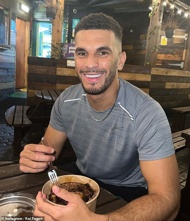 Delicious!  Before enrolling at Love Island, the Manchester-born Kai worked as a science and physical education teacher, and also played semi-professional rugby for Burnage RFC.