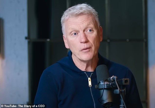 Moyes spoke in the interview about changing the 'scaly' culture of the club's past.