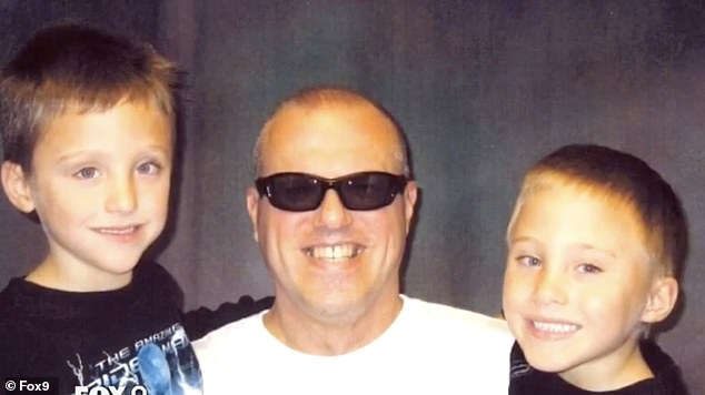 The released prisoner, pictured with two of his grandchildren, said he wants 