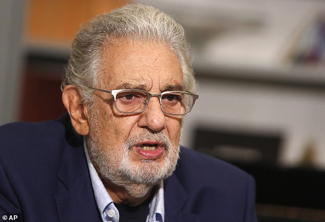 The Spanish tenor Plácido Domingo has not admitted any crime after the accusations