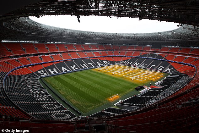 Shakhtar have not played at the Donbass Arena since the war in the region began in 2014