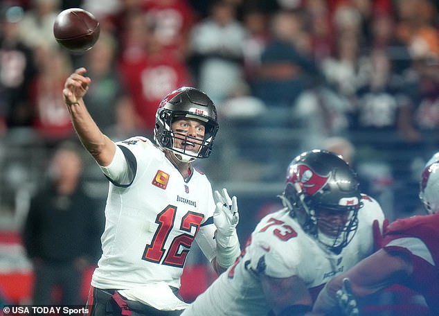 It's a big boost for Tom Brady (left) just hours before a play-off game against the Dallas Cowboys.