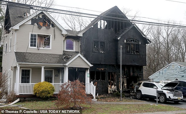 A relative said the family only had about 10 seconds before the fire completely engulfed the house.