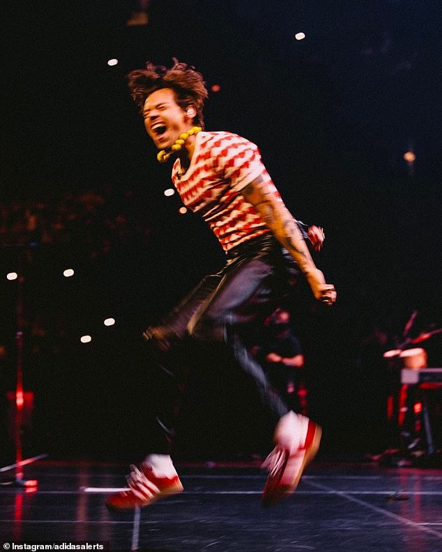 Despite the $850 price tag, Gucci's first collaboration (released in June 2022) was an immediate hit, thanks to superstars like Harry Styles pairing their custom ensembles (both onstage and off) with Gazelle sneakers.