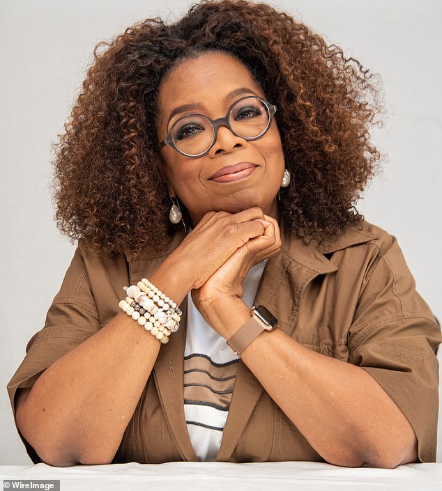 Oprah (pictured) said about the pebbles: 