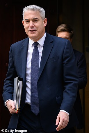 Last Wednesday, Health Secretary Steve Barclay (pictured above) said he does not ‘think it is right’ to ‘retrospectively’ go back to April when it comes to reviewing the current pay award for NHS staff