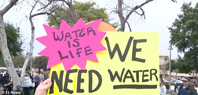 Rio Verde protesters who had their water shut off on January 1 sued the city of Scottsdale last week for shutting off a utility.