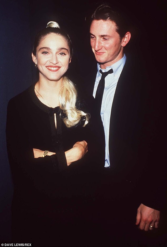 First marriage: He was previously married to Madonna from 1985 to 1989 (pictured in 1987)