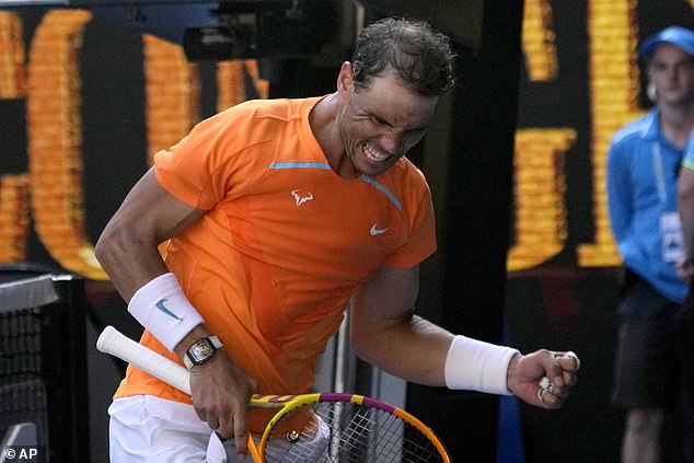 Nadal said Draper is 'a great player with a lot of potential and a great future ahead'