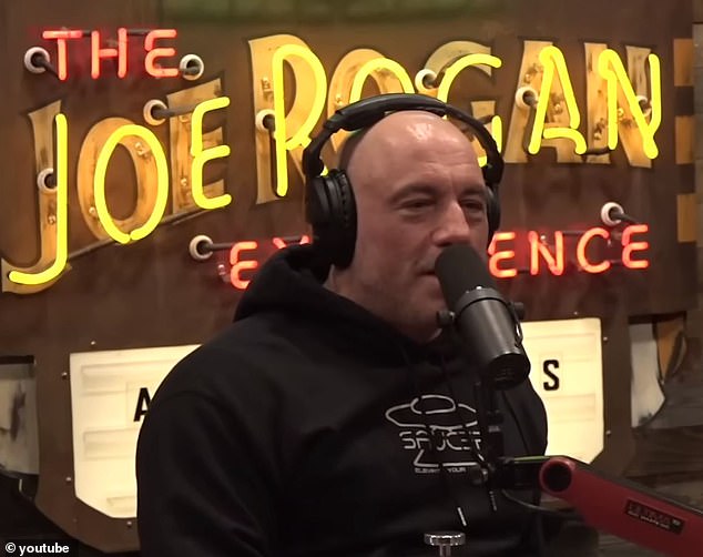 Popular podcast host Joe Rogan said his initial reaction to the president's classified documents scandal is that his own party is trying to unseat him before the 2024 race.