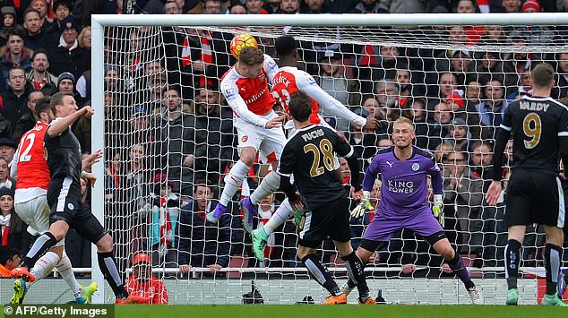 Danny Welbeck scored a 90th-minute winner against Leicester in their pivotal game in 2016