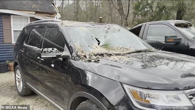 Most of the state was affected by thunderstorms, which in recent years have been increasingly common in the Peach State, a place not normally associated with tornadoes.