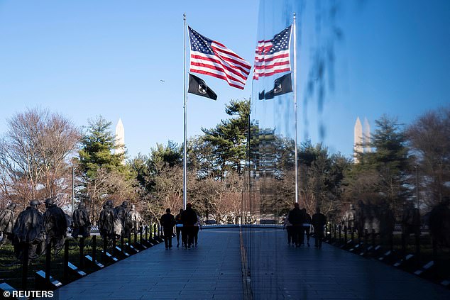 The monument is located on the National Mall in Washington DC