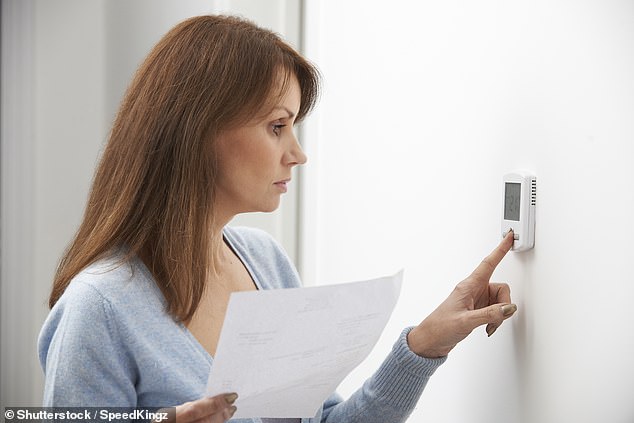 Putting on a jumper before turning up your central heating temperature could save you £250 a year on energy costs