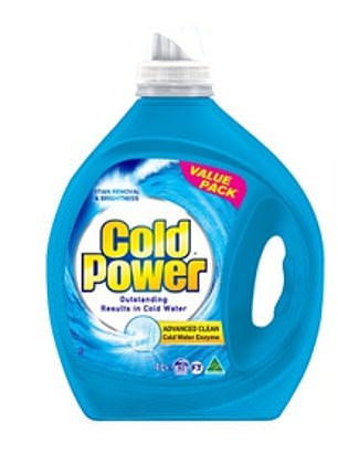 Cold Power Advanced Clean Laundry Liquid 4L was $32.00 and is now $21.00