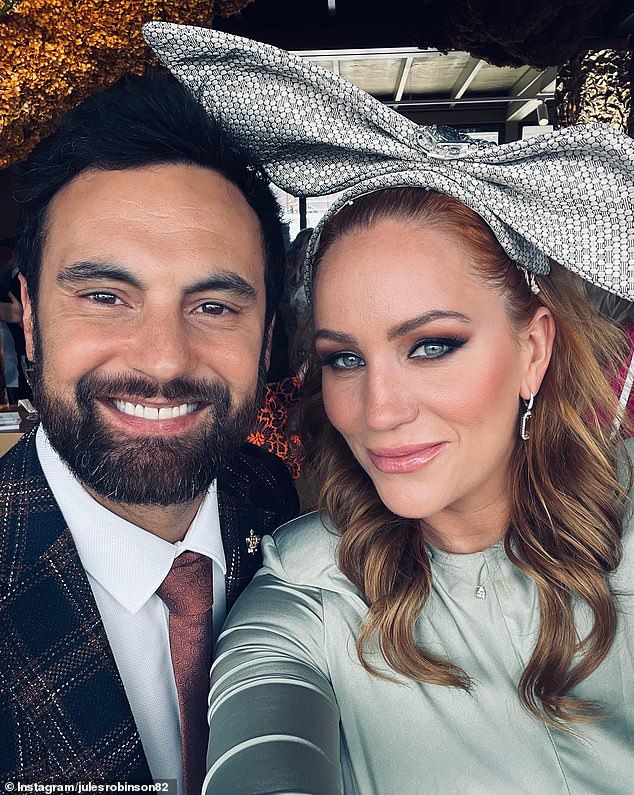 Robinson and her husband Cameron Merchant signed with THE.mgmt in 2019, when they found fame on the sixth season of the Channel Nine dating show.