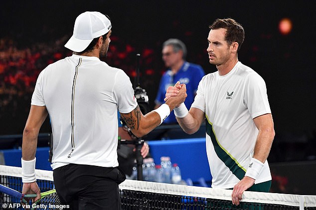 The 35-year-old Scotsman beat Matteo Berrettini in an epic five-setter in the first round of the Australian Open on Tuesday.