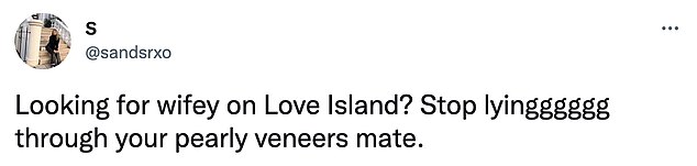 1673946887 574 Kai Fagan mocked Love Island fans for using the term