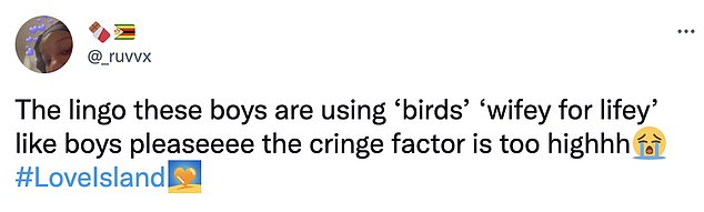 1673946894 557 Kai Fagan mocked Love Island fans for using the term