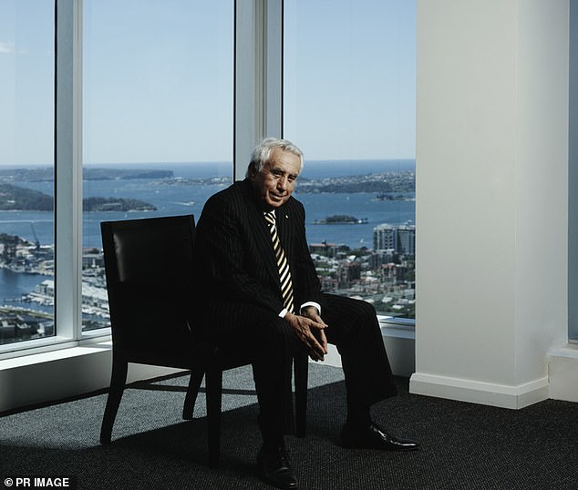 Meriton founder and billionaire Harry Triguboff.  The company is Australia's largest apartment builder.