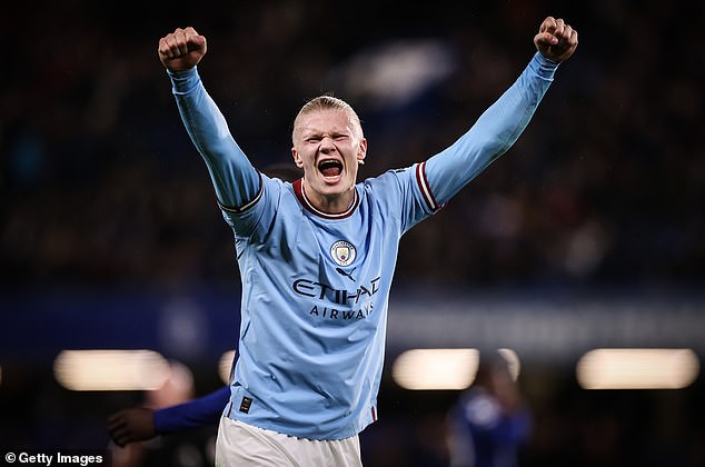 Haaland has had a prolific start to life at Man City scoring 30 goals in 33 appearances