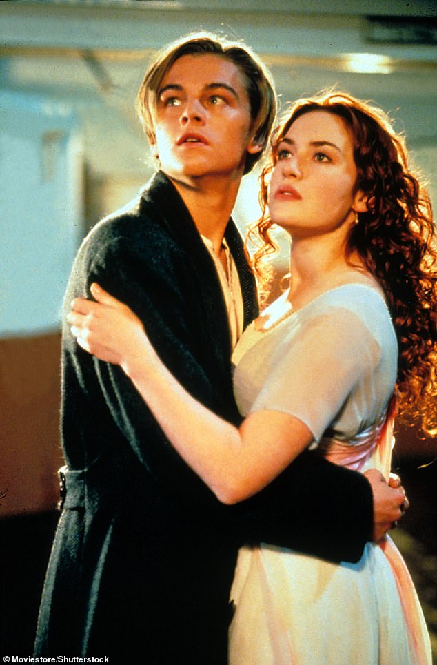 A long time ago: Victoria was born in 1999, two years after Leo's iconic Titanic film was released in 1997 (pictured with Kate Winslet in the film)