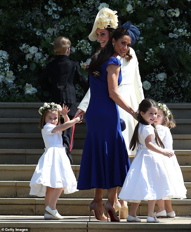 From helping her choose her dress to coordinating the plans, Jessica was a key player in Meghan and Harry's wedding in 2018, and both their sons and daughter even joined in on the celebration.